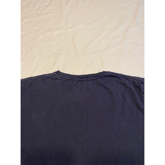 Saturdays New York City Graphic T-shirt Logo Navy Blue Mens Medium - Picture 11 of 15